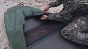 Установка слани в лодку АКВА 2800.