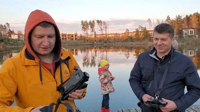 Тест на дальность DJI Mavic 3 Vs Mavic Air 2 с Neobooster и Mavic PRO в стоке.