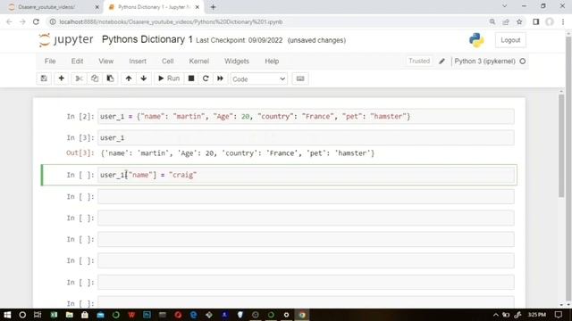 How to Create and Use a Dictionary in Python || part 1 смотреть онлайн