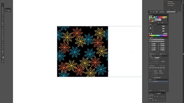 Tutorial: How to Make Seamless Pattern Repeats in Adobe Illustrator смотреть онлайн