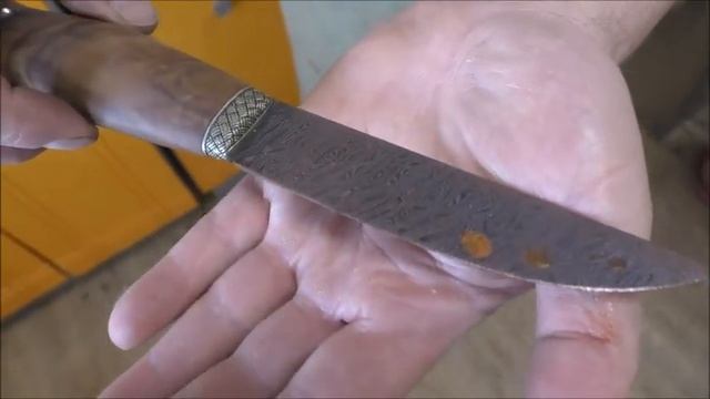Продолжаем испытывать дамасскую сталь | Мастерская 