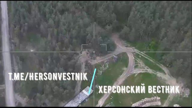 Уничтожение РСЗО "Град" ВСУ на Херсонском направлении. смотреть онлайн