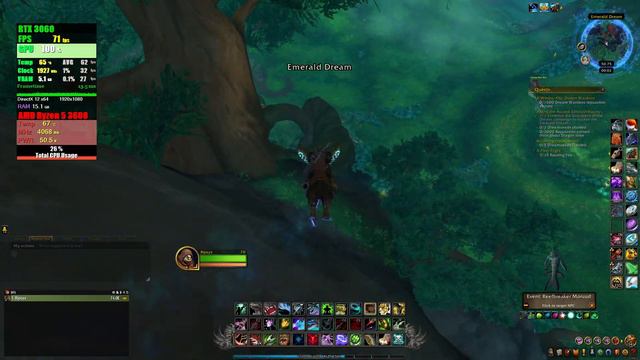 World of Warcraft Геймплей на Ryzen 5 3600 та RTX 3060: Експеримент із ФПС! - Якість картинки смотреть онлайн