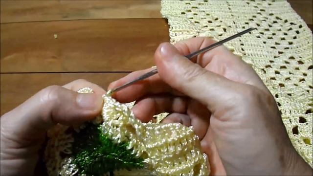 Caminho de mesa em crochê Flores do campo completo смотреть онлайн
