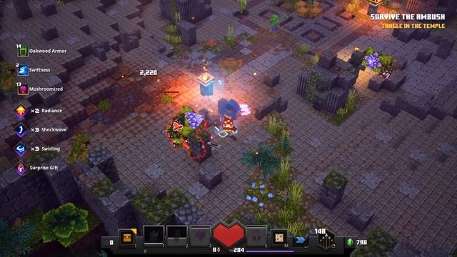 REVIEW of The Jungle Awakens DLC in Minecraft Dungeons смотреть онлайн