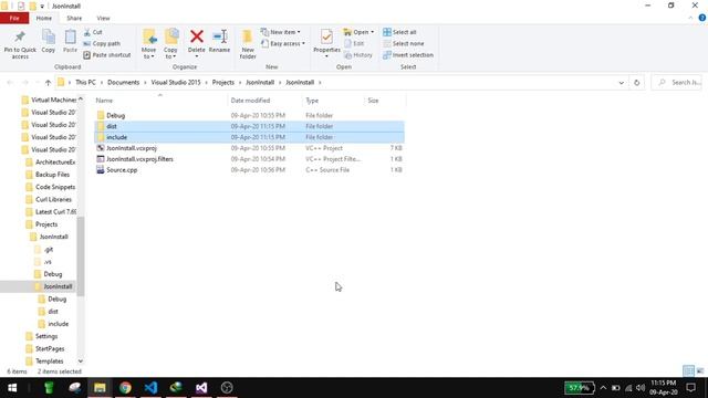 How to install JSON lib in c++(Visual Studio) смотреть онлайн