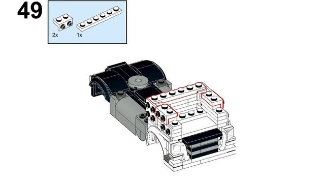 LEGO Volvo FH4 City truck format - Building Instructions смотреть онлайн