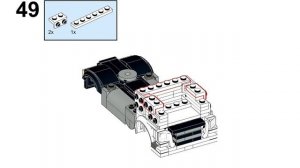 LEGO Volvo FH4 City truck format - Building Instructions