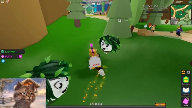 Noob To Pro! 200 Million Vacuum! Unlocked All Areas! - Roblox Ghost Simulator смотреть онлайн