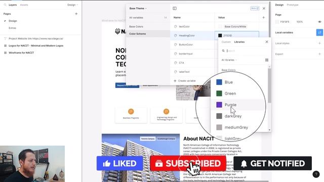 Intro to Local Variables - Color Variables in Figma - Learn Figma updates смотреть онлайн