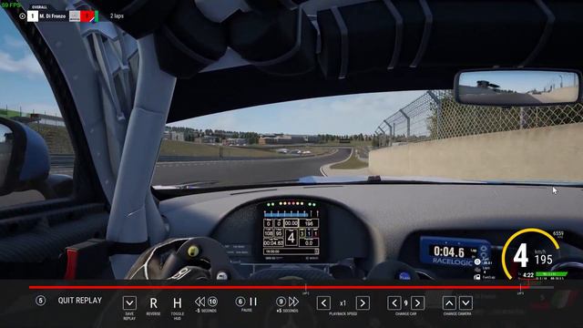 Assetto Corsa Competizione AMG GT4 aggressive setup 1.52.713 Kyalami смотреть онлайн