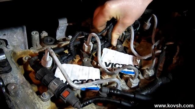 Определение неработающей форсунки на Opel Vivaro 2.0 CDTi смотреть онлайн