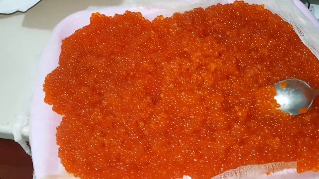 КРАСНАЯ ИКРА. Итоги засолки красной икры. смотреть онлайн