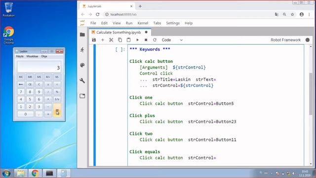 Automating Windows calc with RobotKernel and AutoIT смотреть онлайн
