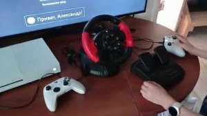 Как подключить Руль Dialog GW-225VR E-Racer к Xbox One S