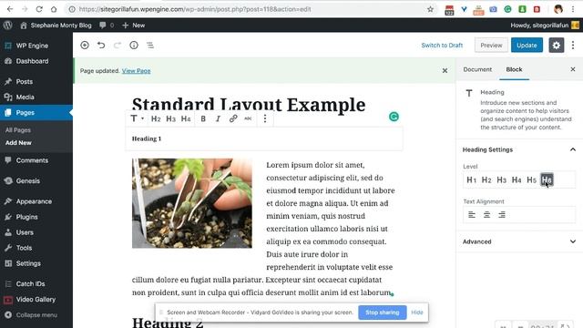 How To Add & Style A Heading Using Blocks In WordPress 2019 смотреть онлайн