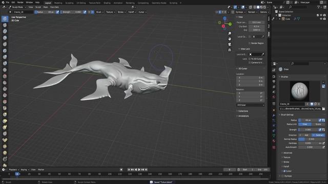 Making a Tulkun from Avatar 2 in Blender (ROBLOX) смотреть онлайн