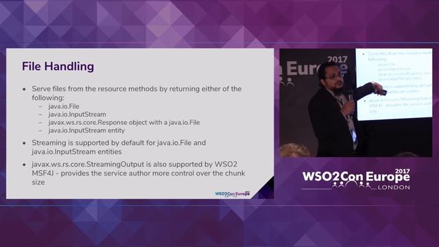 Writing Microservices Using WSO2 MSF4J, WSO2Con EU 2017 смотреть онлайн