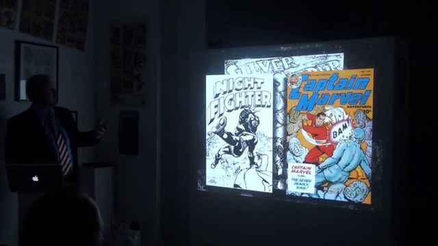 CAP AMERICA + JACK KIRBY lecture by Arlen Schumer смотреть онлайн