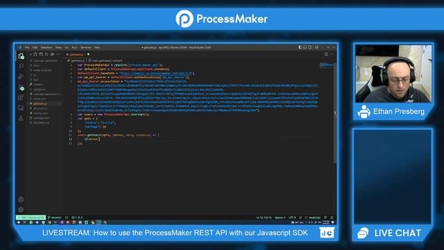 ProcessMaker APIs: Javascript SDK - learn how to easily use apis with javascript смотреть онлайн