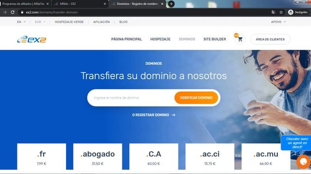 EX2 Hosting y alojamiento web con servidores dedicados, compartidos, VPS y wordpress dominios y смотреть онлайн
