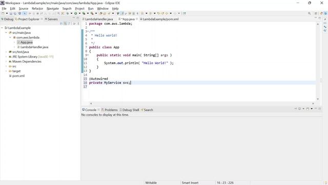 #06 AWS Lambda tutorial | Upload java jar to AWS Lambda | Playlist Part 6 смотреть онлайн