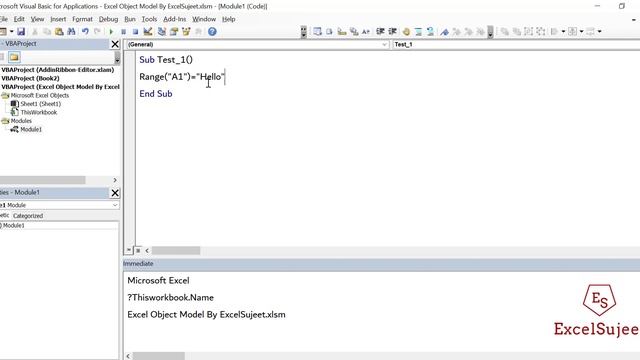 Excel Object Model By ExcelSujeet (In Hindi) смотреть онлайн