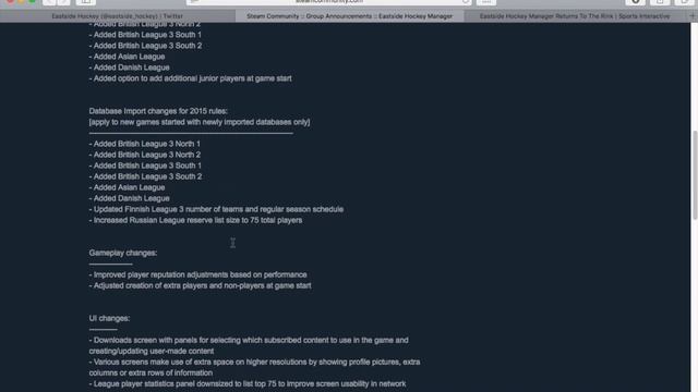 Eastside Hockey Manager Full Release Info! смотреть онлайн