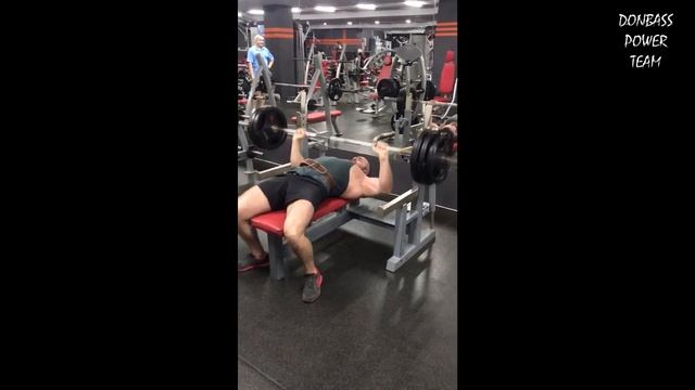 Роман Одновол - Жим лежа 100х35 смотреть онлайн