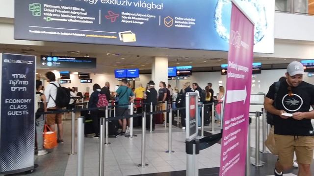 【Airport Tour】2023 Budapest Airport Terminal 2 Check In And Boarding Gate