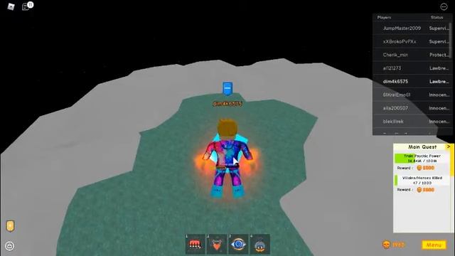Super power Training Simulator Rooblox -первое видео о роблоксе смотреть онлайн
