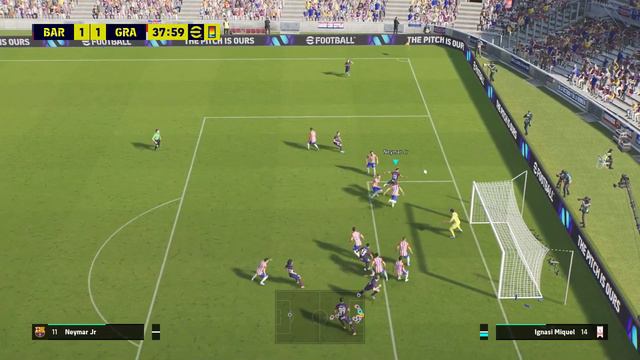 ПЕЙС И СКОРОСТЬ! Моя Лига 5 тур Барселона - Гранада eFootball™ 2024 смотреть онлайн