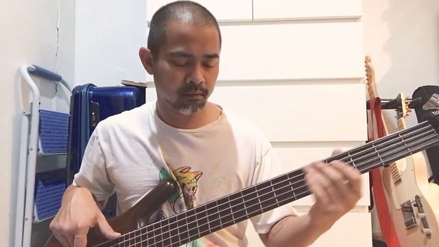 1996 Warwick Thumb Bo & Ampeg BA108 - Sunset Rollercoaster- My Jinji One Minute Bass Cover смотреть онлайн