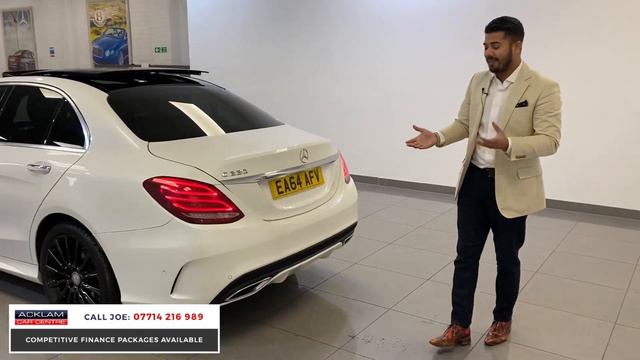 2014 Mercedes C220 2.2 AMG Line Premium Plus смотреть онлайн