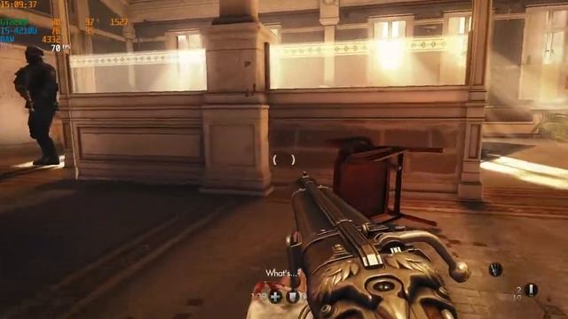 Wolfenstein® The New Order on Geforce 820M; смотреть онлайн