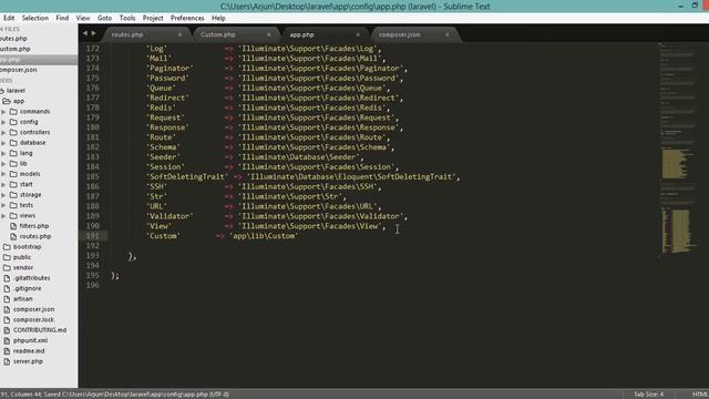 laravel 4 2 creating a Custom Class for project смотреть онлайн