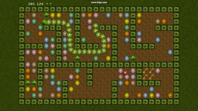 Snaker Ace (v1.1) for XBox 360 (XNA) Indie Game - Level 26 (non-zoomed) demo смотреть онлайн