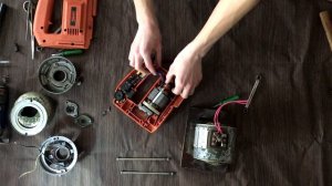 Самодельные щётки и подключение электродвигателя УЛ 062