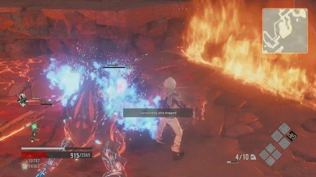Code Vein - City of Falling Flame: Blue Flame Lost Fight Gameplay (Surrounding Map Unlocked) (2019) смотреть онлайн