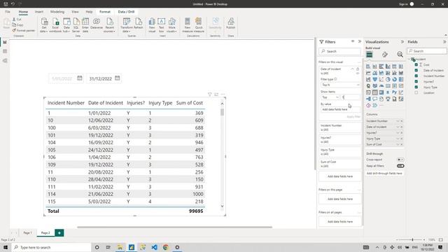 Create a Date Picker in Power BI (Simple Trick) - Part 1 смотреть онлайн