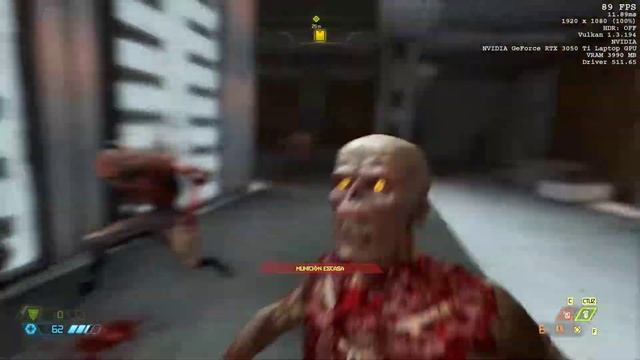 Doom Eternal en NOTEBOOK GIGABYTE G5 PLACA VIDEO RTX3050TI смотреть онлайн