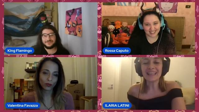 In LIVE con i doppiatori di HAZBIN HOTEL - Charlie, Angel Dust, Rosie e Lute! смотреть онлайн