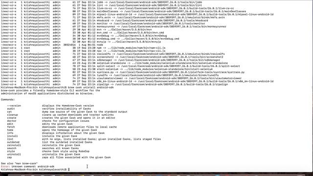 uninstall Applications Using homeBrew Cask смотреть онлайн