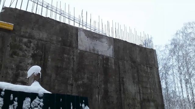 Стройка. Ход строительства. Башенный кран ROKRA PEINER SYSTEM. смотреть онлайн