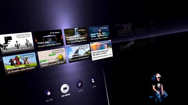 Pico 4 Video Player - VR 360 / 180 Grad Filme / Movies Deutsch / German смотреть онлайн