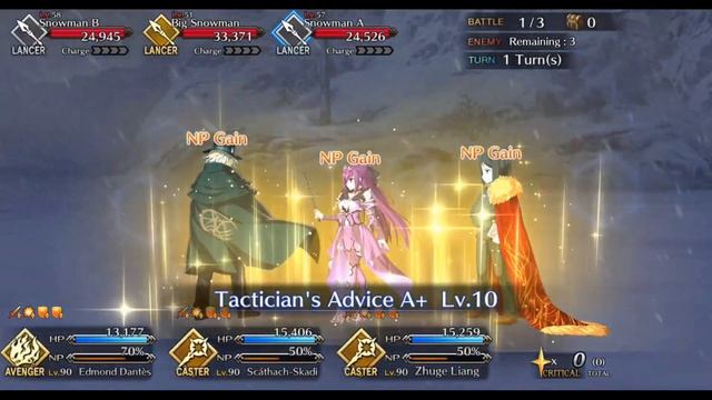 [FGO NA] My Gold Tag Node 3T Farming Teams (5-6 CEs) | Christmas 2021 Lotto смотреть онлайн