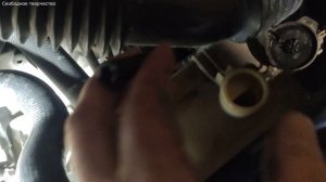 Замена помпы на двигателе 1SZ-FE Toyota VITZ