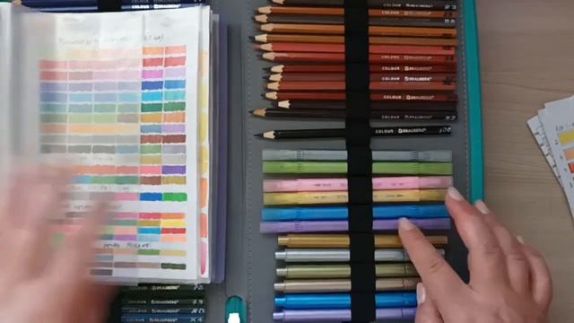 Чем я раскрашиваю Часть1:Карандаши, маркеры, ручки... смотреть онлайн
