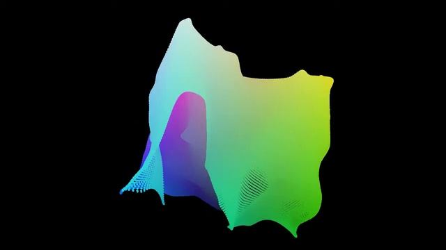 kohonen map learning process 3D from start to end [FPS=1, 5, 60] random input data смотреть онлайн