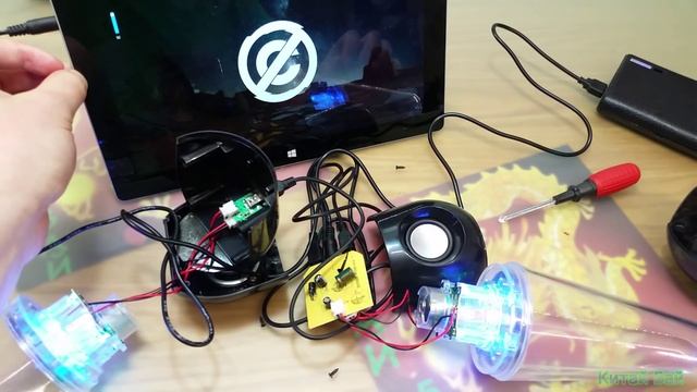 ЧТО ВНУТРИ? Разбираем танцующие фонтаны-колонки. What inside? смотреть онлайн